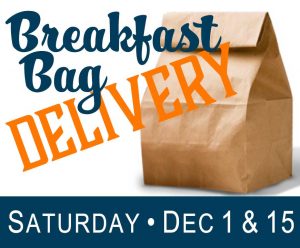 Volunteer on Saturdays with Meals on Wheels Montgomery County! Breakfast Bag Delivery December 2018
