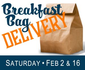 Volunteer on Saturdays with Meals on Wheels Montgomery County! Breakfast Bag Delivery February 2019